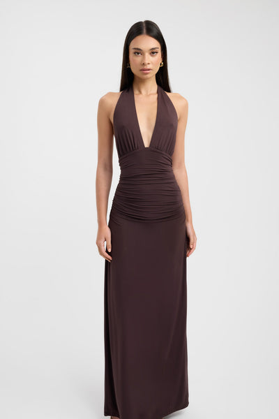 Sariah™ Halter Maxikjole - Tidløs Elegance & Figurbetonende Snit 1