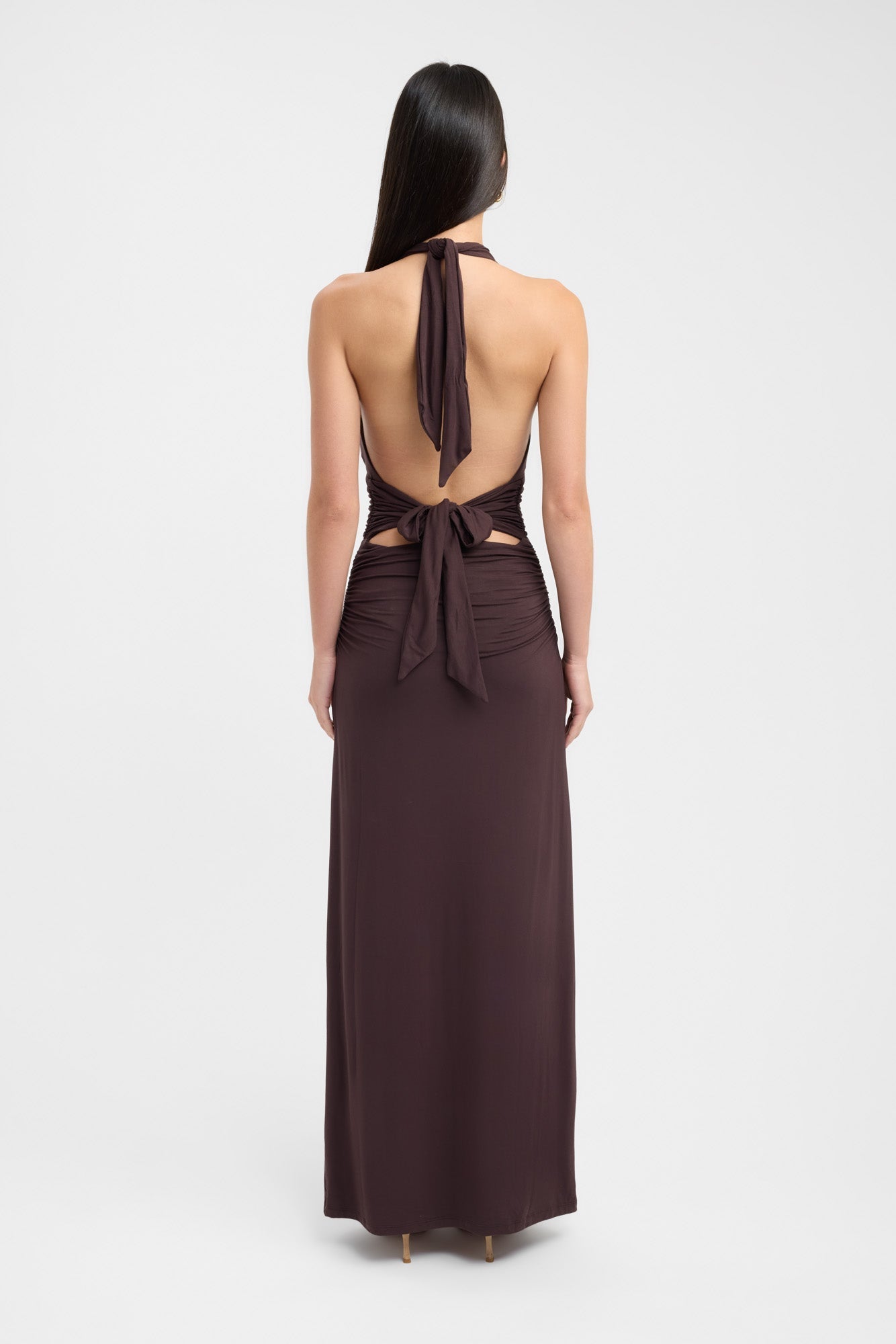 Sariah™ Halter Maxikjole - Tidløs Elegance & Figurbetonende Snit 2